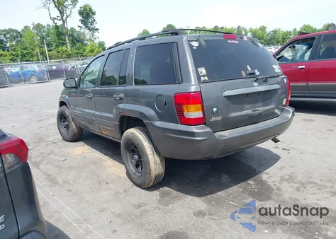 2004 Jeep Grand Cherokee Laredo из США, поврежденный, VIN 1J4GX48S44C333534
